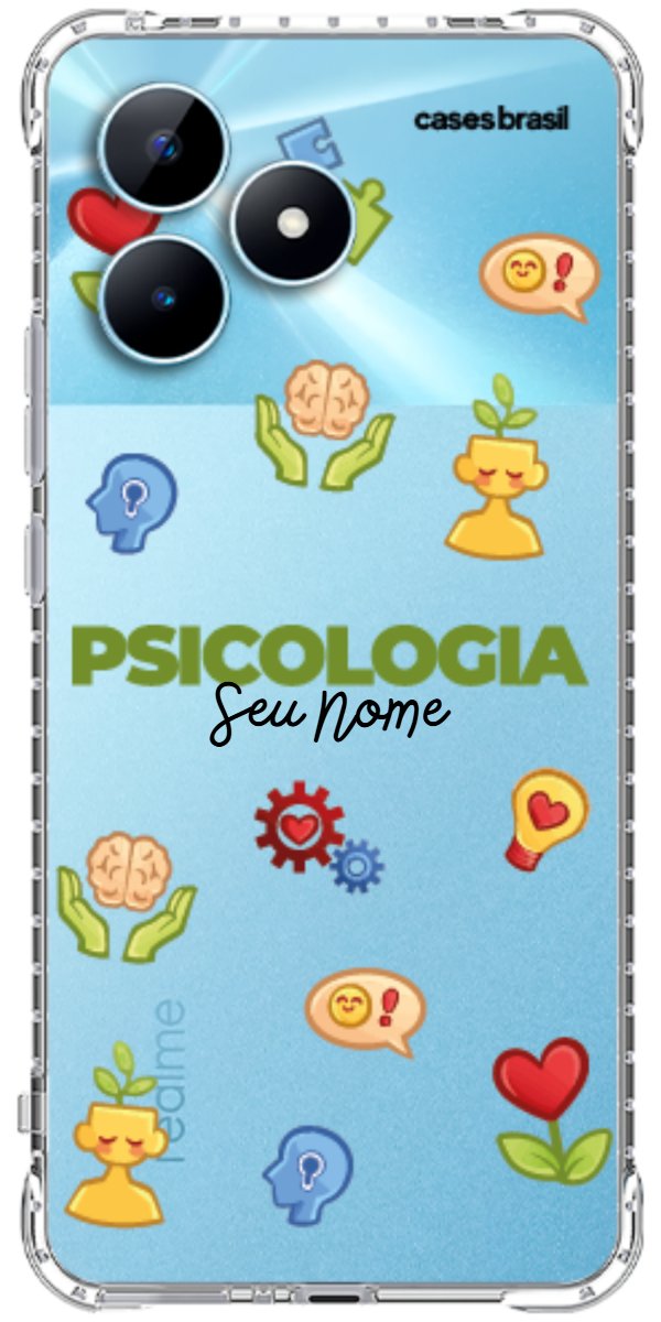 Capinha para Celular Psicologia - Profissão Com Nome