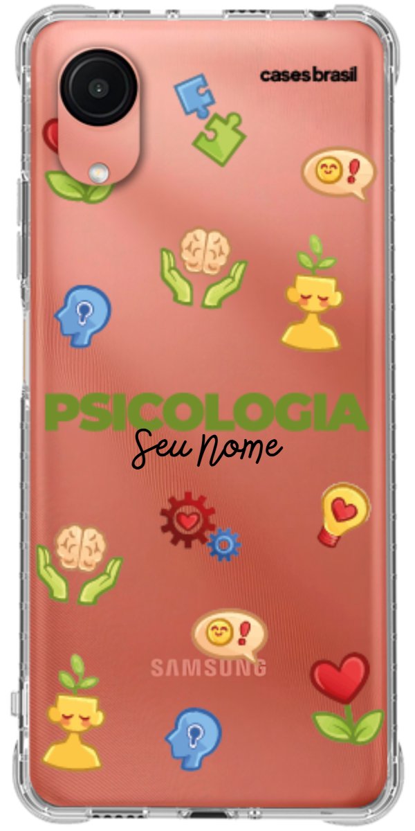 Capinha para Celular Psicologia - Profissão Com Nome