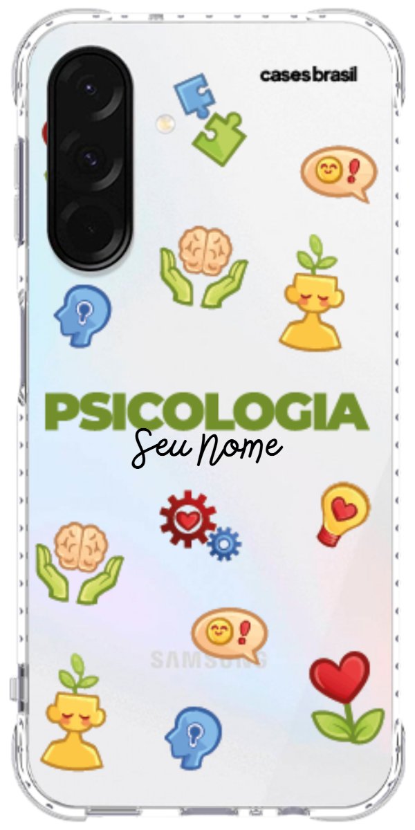 Capinha para Celular Psicologia - Profissão Com Nome
