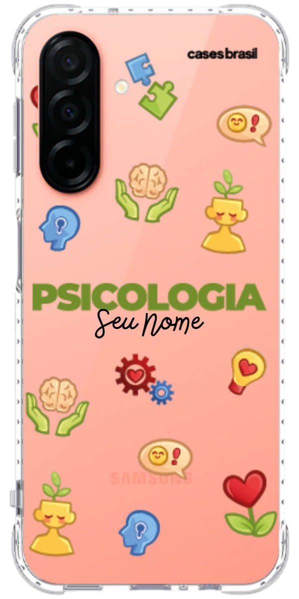 Capinha para Celular Psicologia - Profissão Com Nome