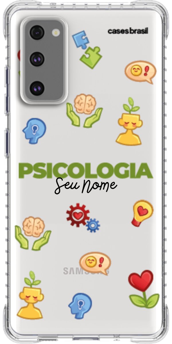 Capinha para Celular Psicologia - Profissão Com Nome