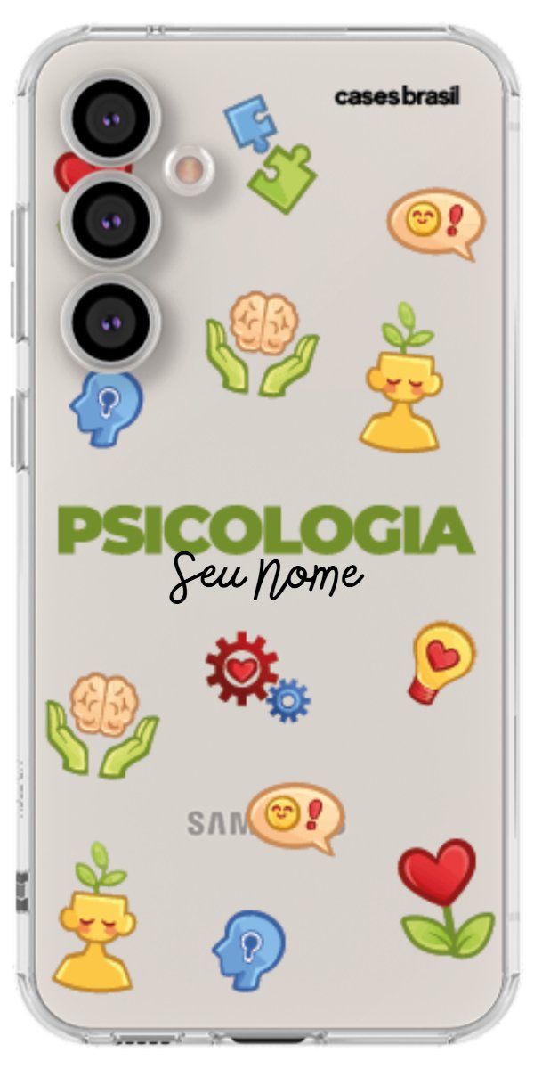 Capinha para Celular Psicologia - Profissão Com Nome