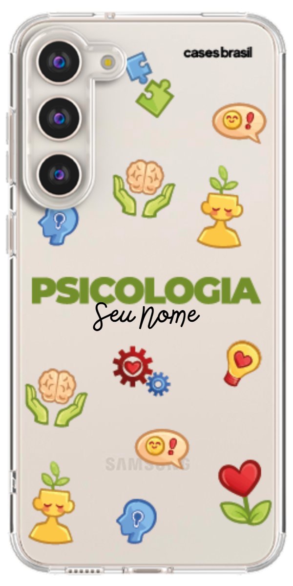Capinha para Celular Psicologia - Profissão Com Nome