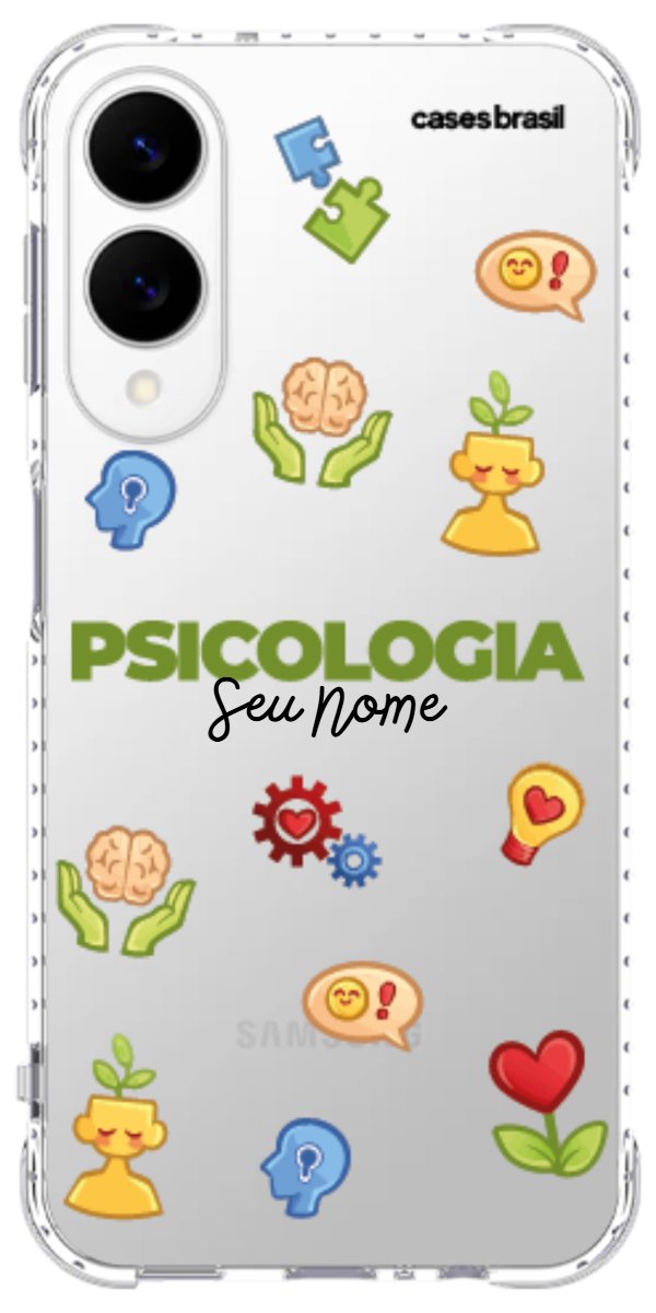 Capinha para Celular Psicologia - Profissão Com Nome