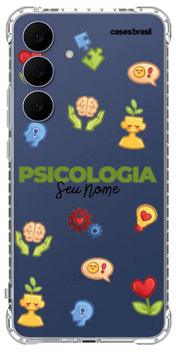 Capinha para Celular Psicologia - Profissão Com Nome