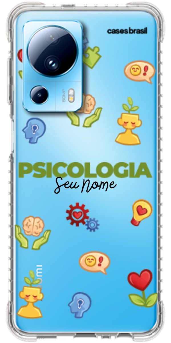 Capinha para Celular Psicologia - Profissão Com Nome