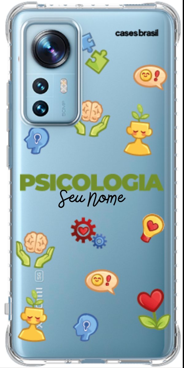 Capinha para Celular Psicologia - Profissão Com Nome