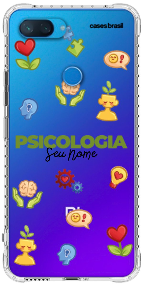 Capinha para Celular Psicologia - Profissão Com Nome