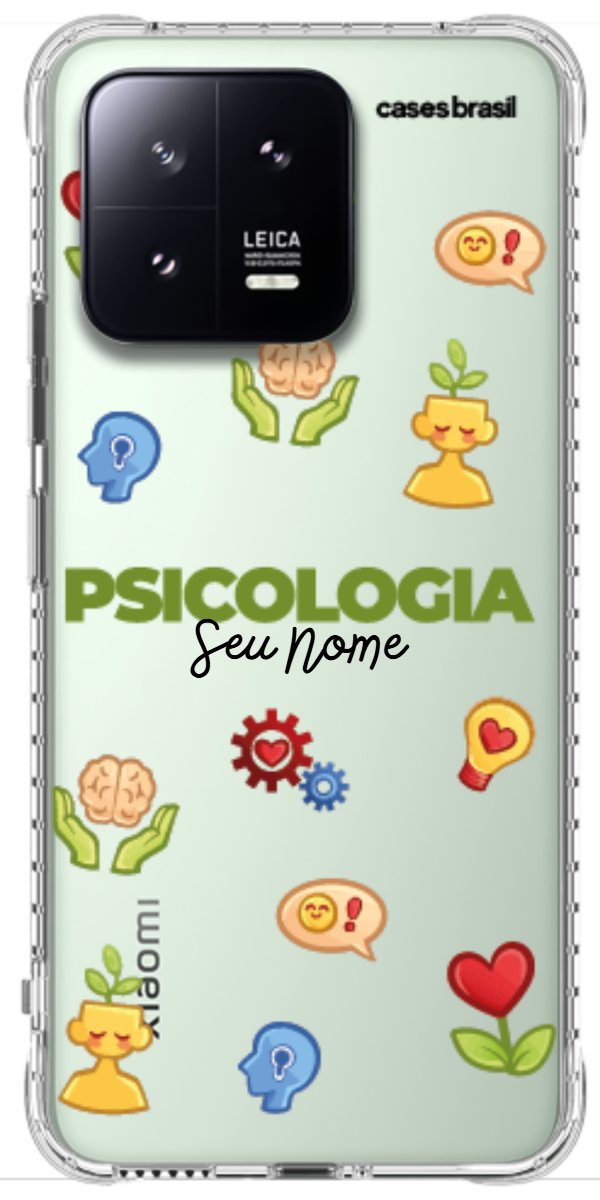 Capinha para Celular Psicologia - Profissão Com Nome