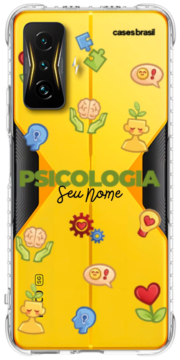 Capinha para Celular Psicologia - Profissão Com Nome