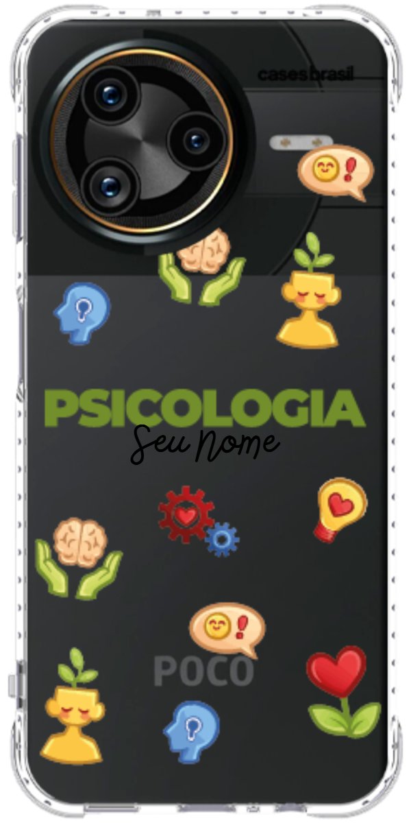 Capinha para Celular Psicologia - Profissão Com Nome