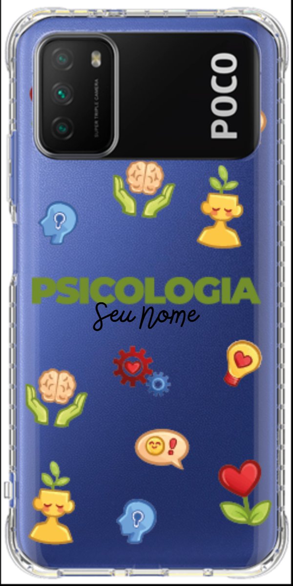 Capinha para Celular Psicologia - Profissão Com Nome