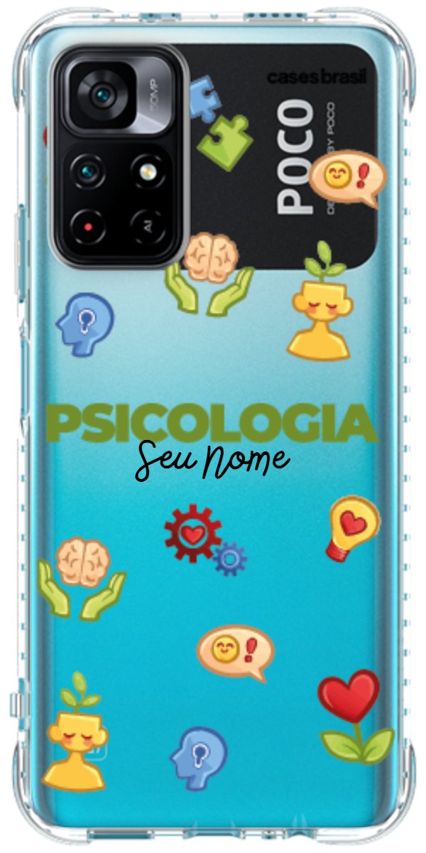 Capinha para Celular Psicologia - Profissão Com Nome
