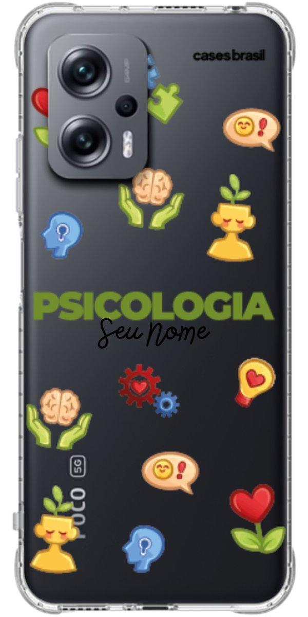 Capinha para Celular Psicologia - Profissão Com Nome