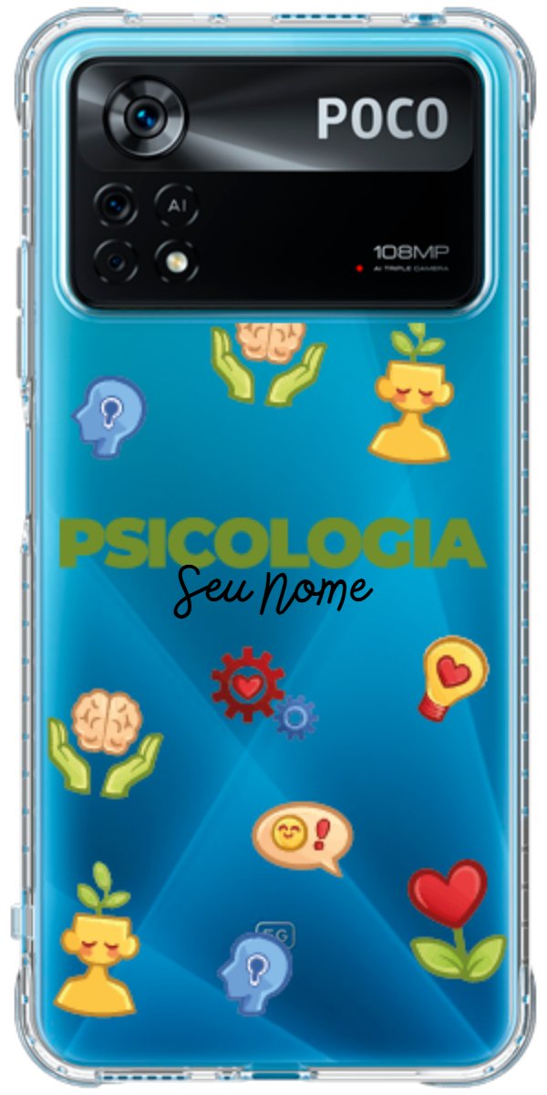 Capinha para Celular Psicologia - Profissão Com Nome
