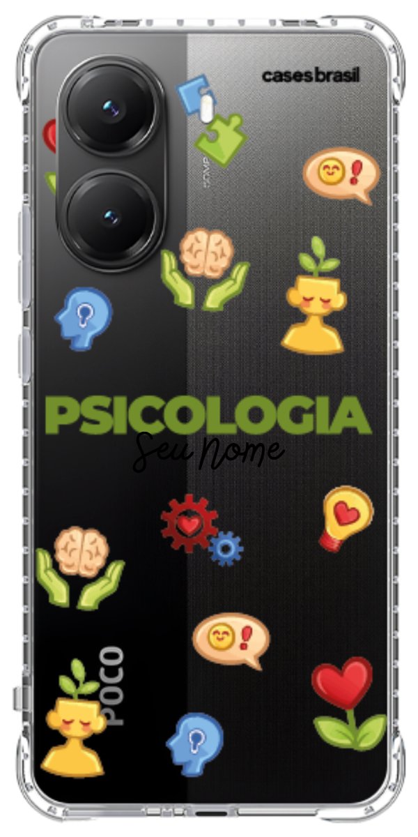 Capinha para Celular Psicologia - Profissão Com Nome