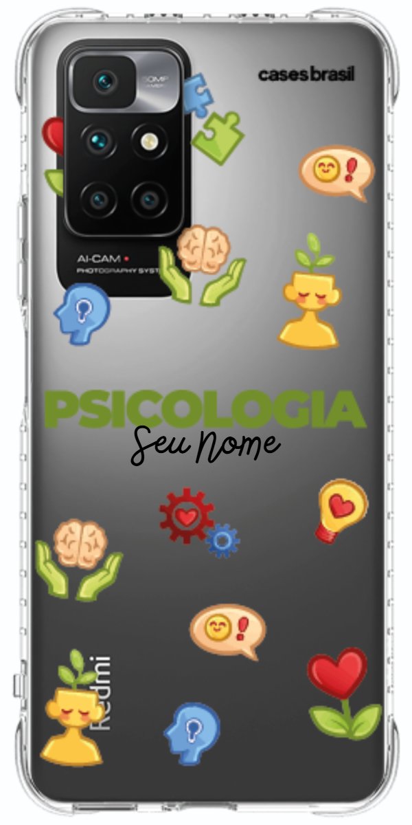 Capinha para Celular Psicologia - Profissão Com Nome
