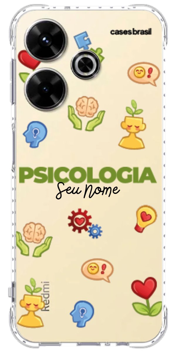 Capinha para Celular Psicologia - Profissão Com Nome