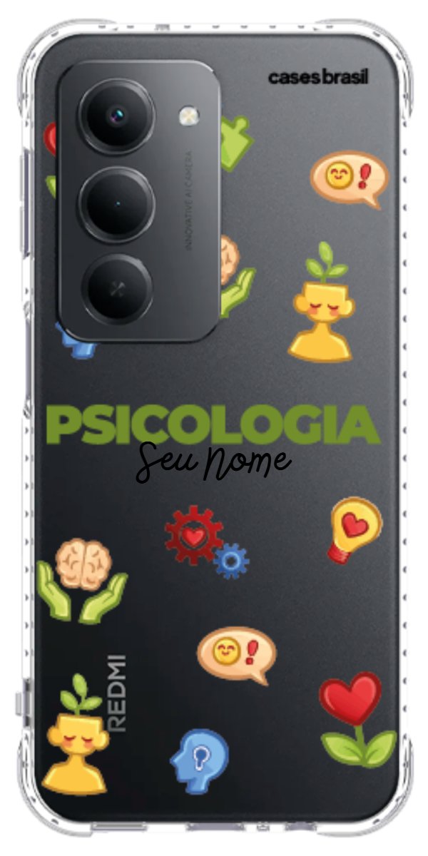 Capinha para Celular Psicologia - Profissão Com Nome