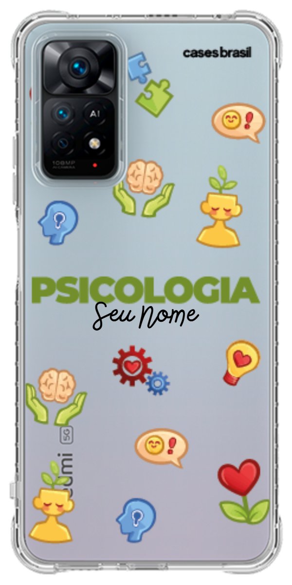 Capinha para Celular Psicologia - Profissão Com Nome