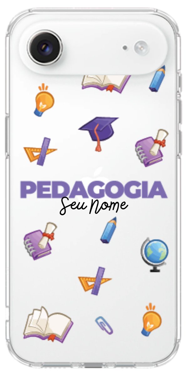 Capinha para Celular Pedagogia - Profissão Com Nome