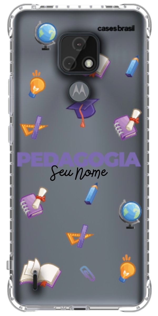 Capinha para Celular Pedagogia - Profissão Com Nome