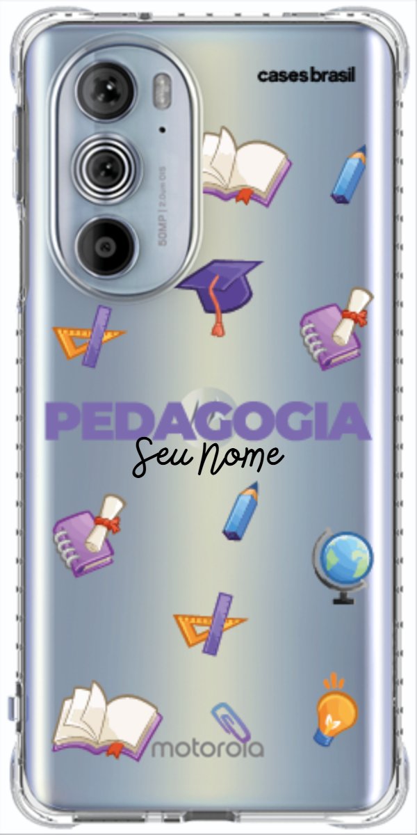 Capinha para Celular Pedagogia - Profissão Com Nome