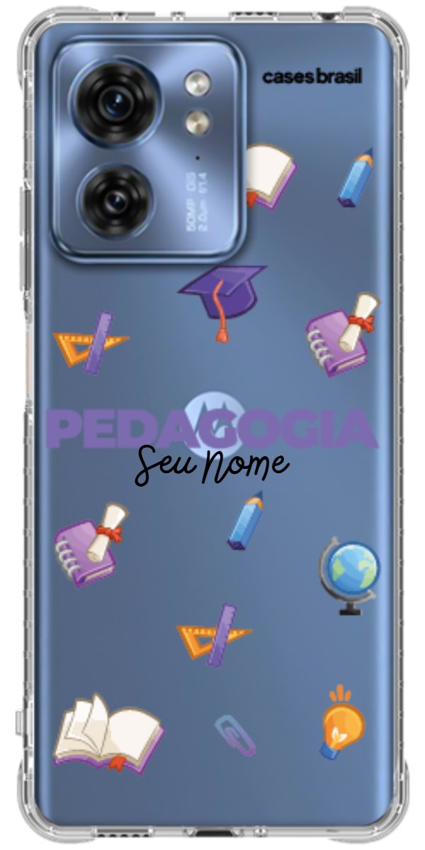 Capinha para Celular Pedagogia - Profissão Com Nome