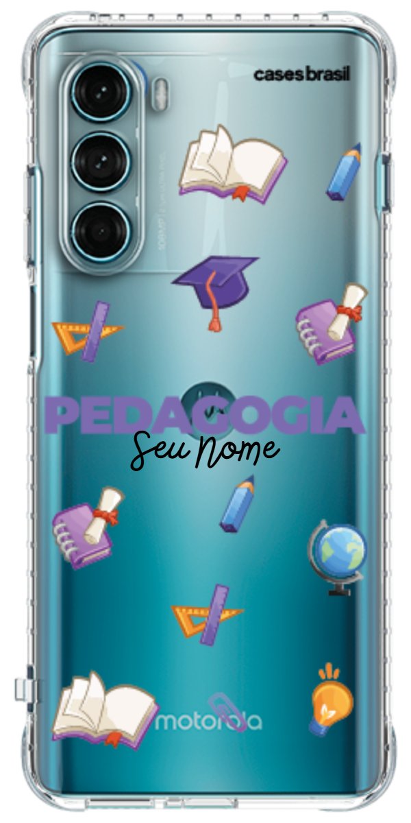 Capinha para Celular Pedagogia - Profissão Com Nome