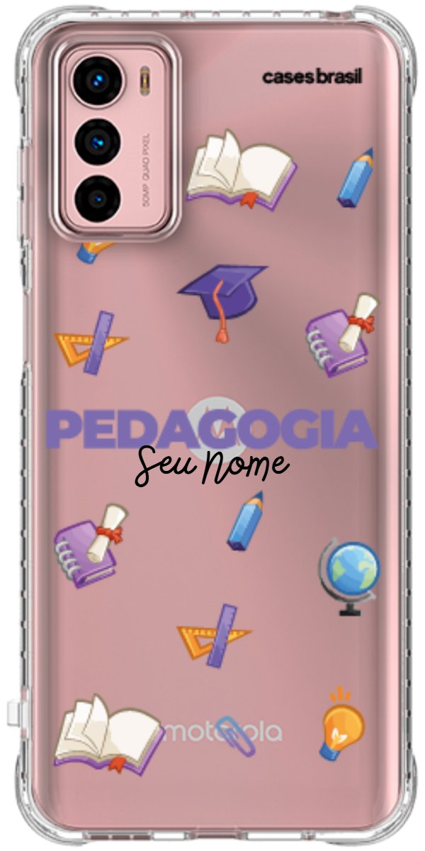 Capinha para Celular Pedagogia - Profissão Com Nome