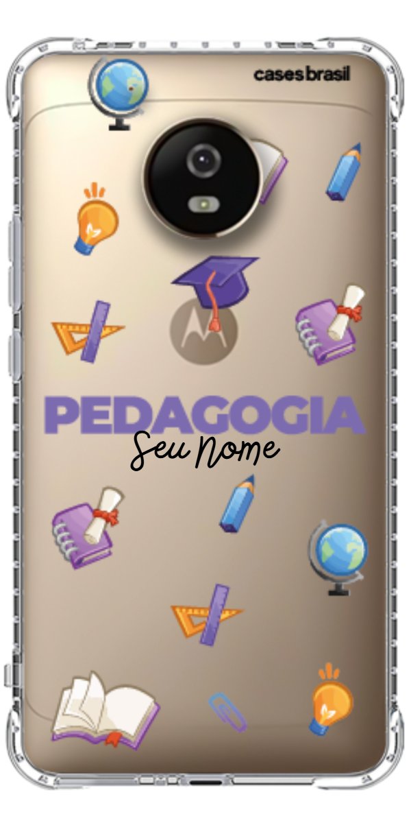 Capinha para Celular Pedagogia - Profissão Com Nome