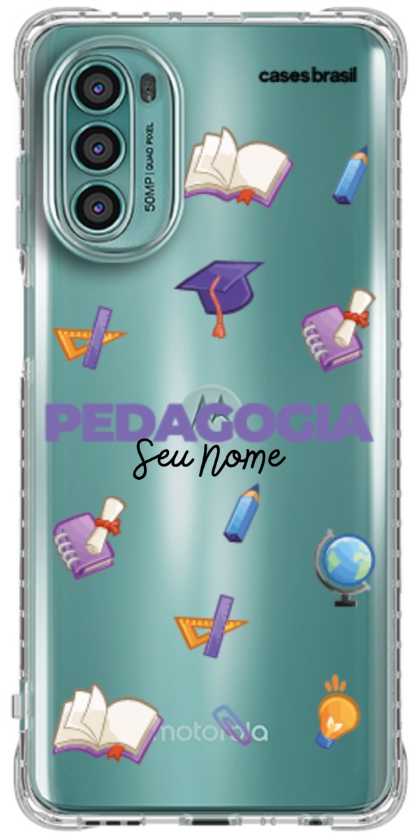 Capinha para Celular Pedagogia - Profissão Com Nome