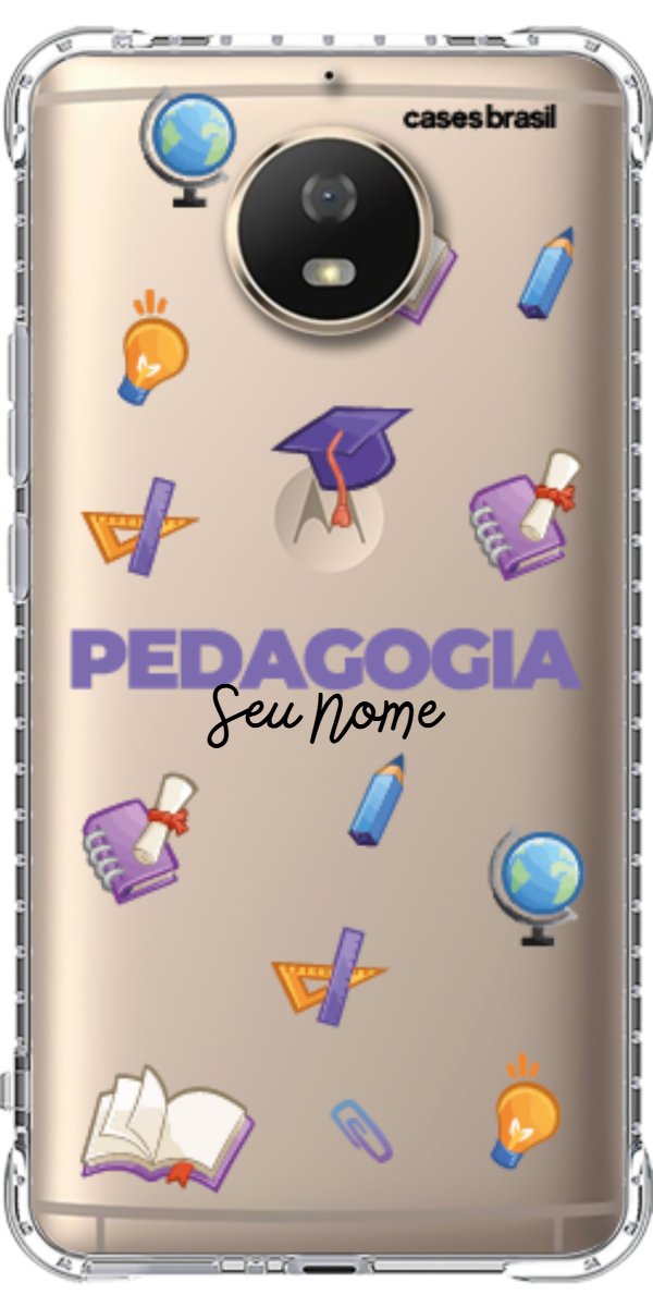 Capinha para Celular Pedagogia - Profissão Com Nome