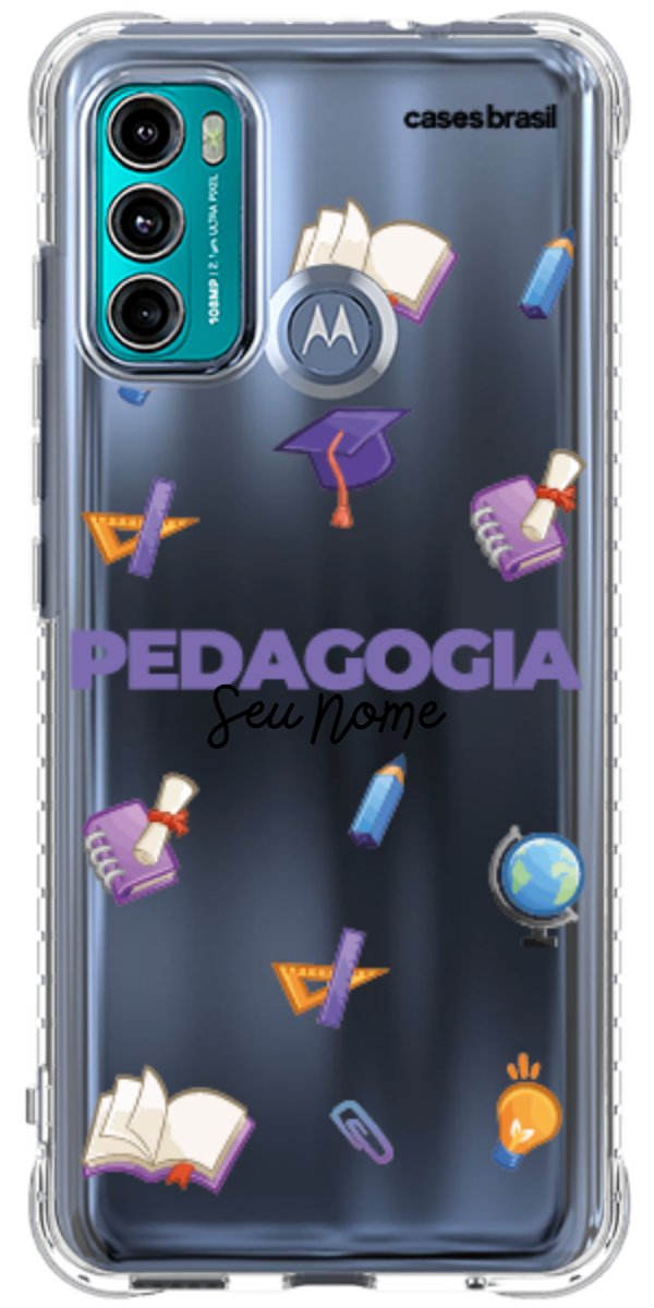 Capinha para Celular Pedagogia - Profissão Com Nome