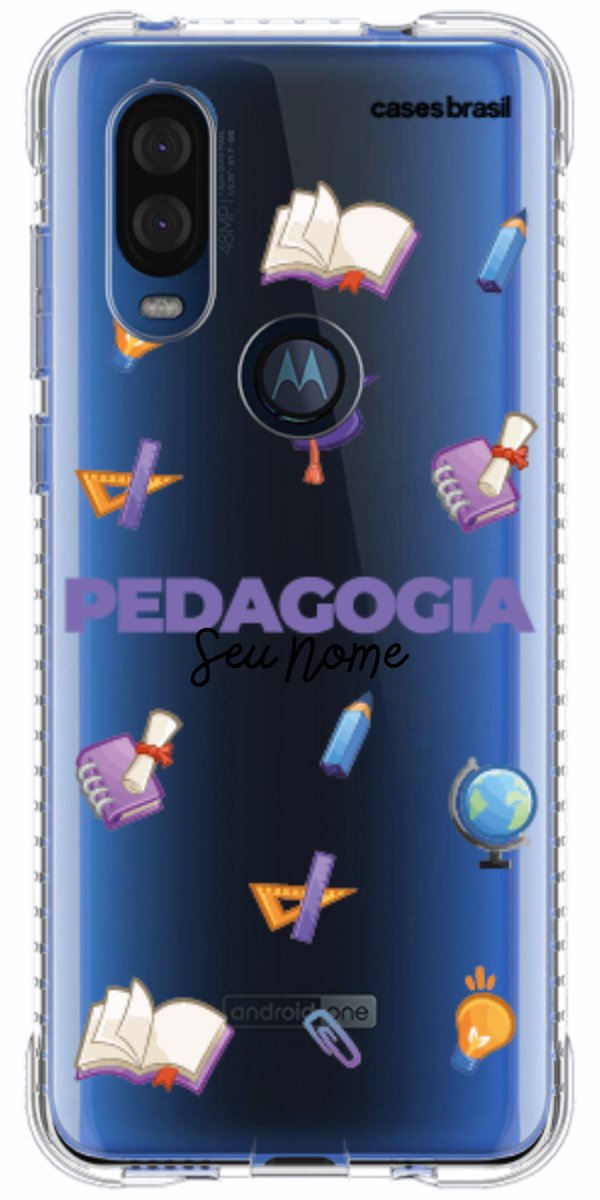 Capinha para Celular Pedagogia - Profissão Com Nome