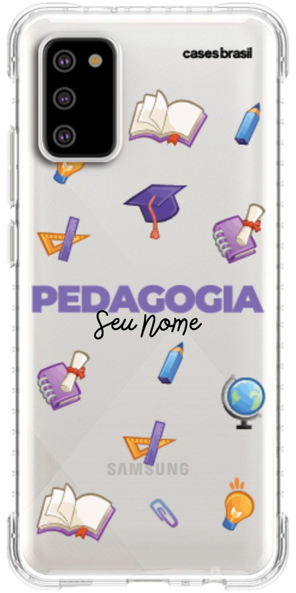 Capinha para Celular Pedagogia - Profissão Com Nome