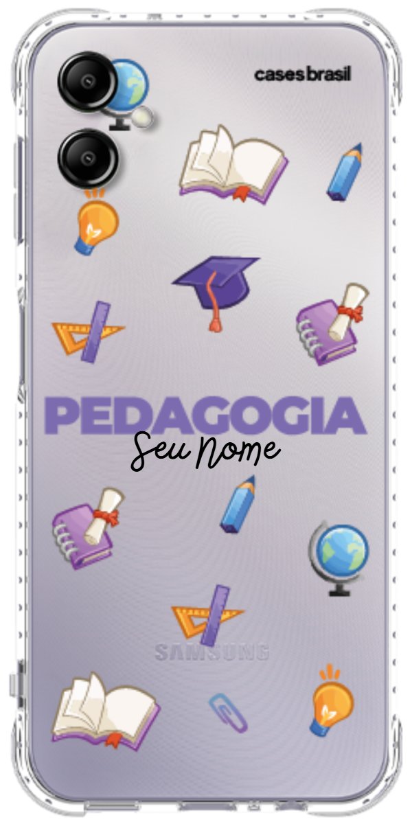 Capinha para Celular Pedagogia - Profissão Com Nome