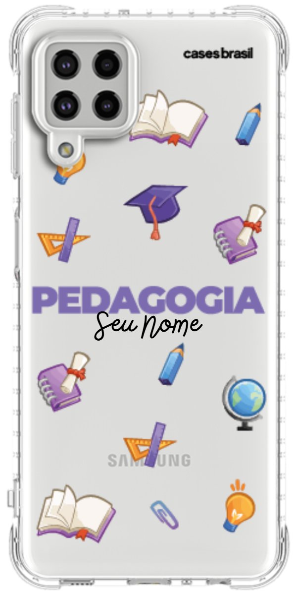 Capinha para Celular Pedagogia - Profissão Com Nome