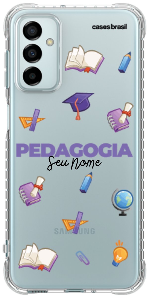 Capinha para Celular Pedagogia - Profissão Com Nome