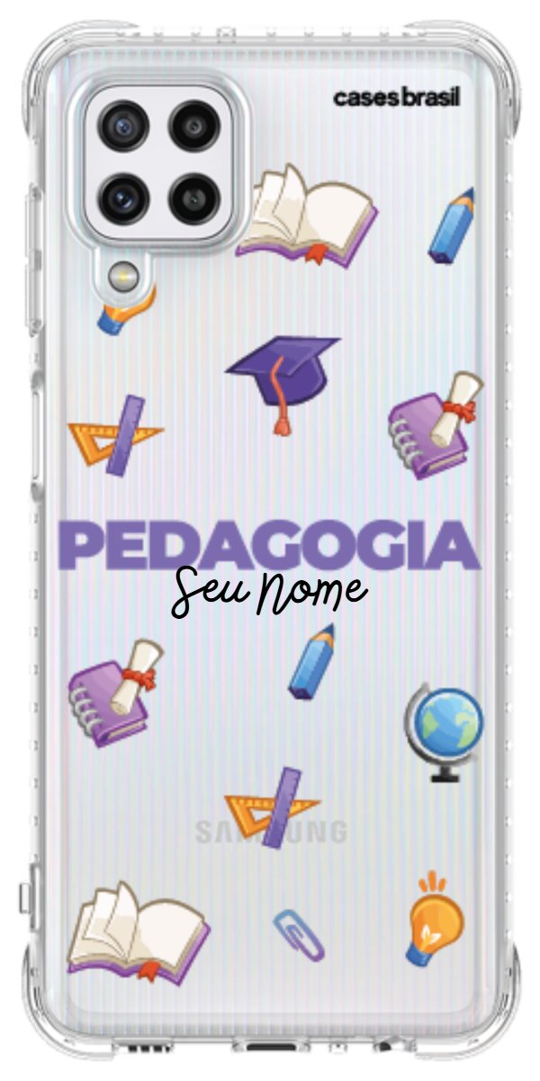 Capinha para Celular Pedagogia - Profissão Com Nome