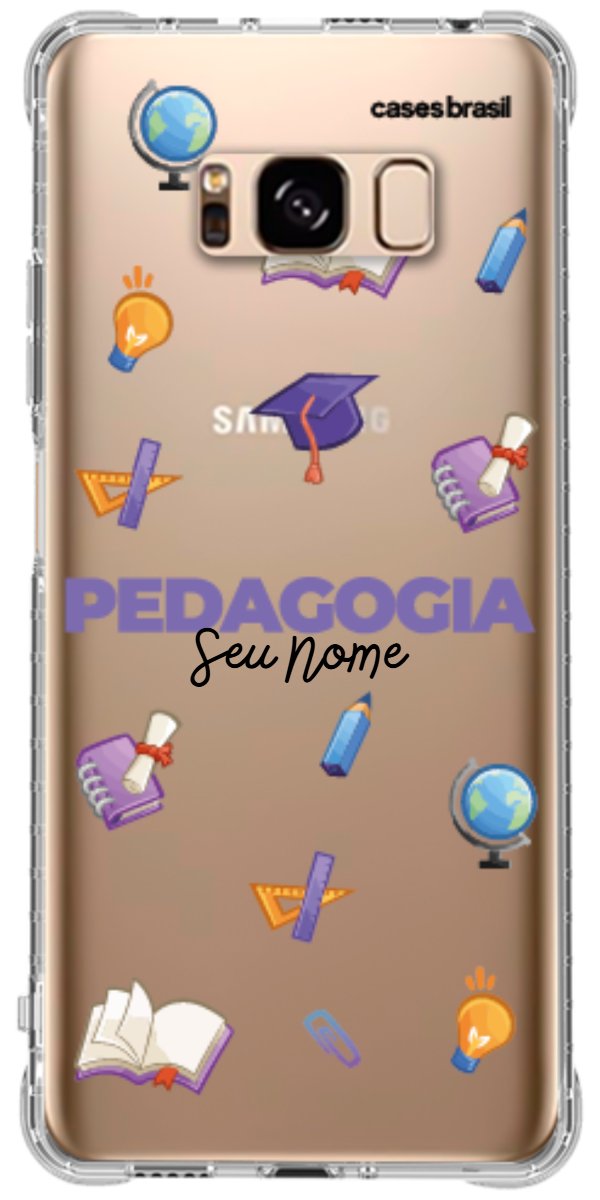 Capinha para Celular Pedagogia - Profissão Com Nome