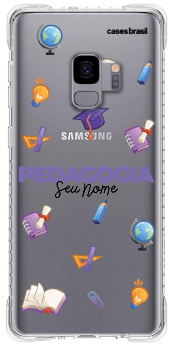 Capinha para Celular Pedagogia - Profissão Com Nome