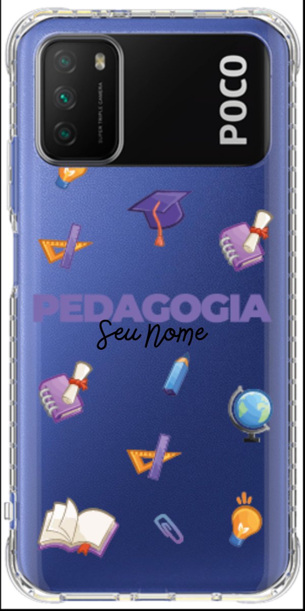 Capinha para Celular Pedagogia - Profissão Com Nome