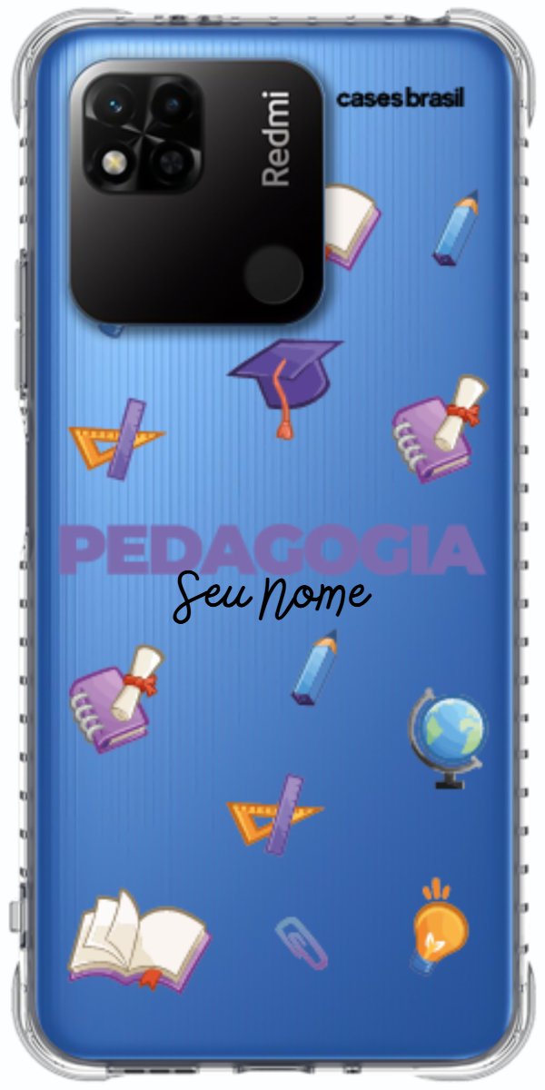 Capinha para Celular Pedagogia - Profissão Com Nome