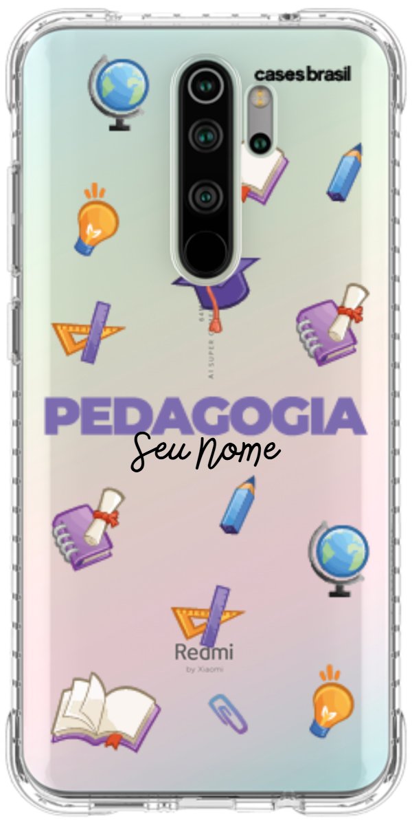 Capinha para Celular Pedagogia - Profissão Com Nome