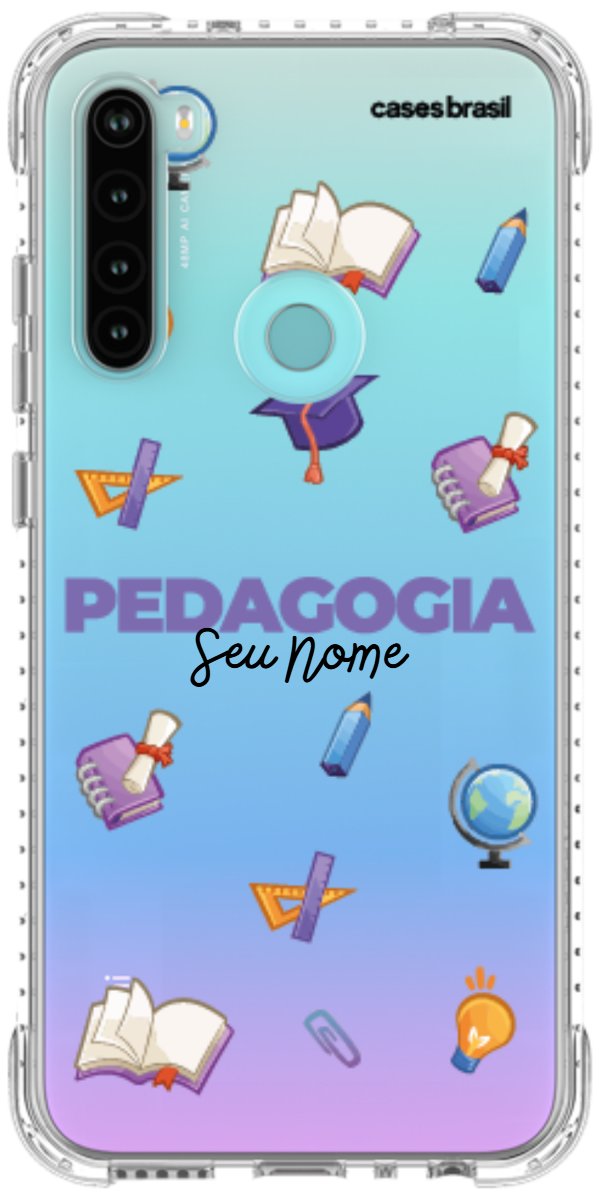 Capinha para Celular Pedagogia - Profissão Com Nome