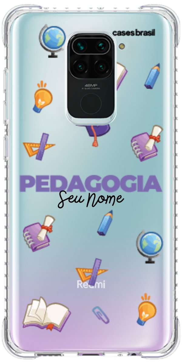 Capinha para Celular Pedagogia - Profissão Com Nome