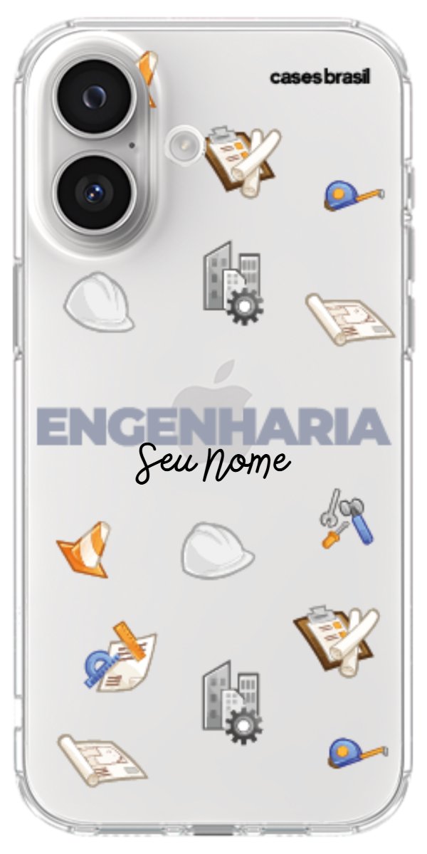 Capinha para celular Engenharia - Profissão Com Nome