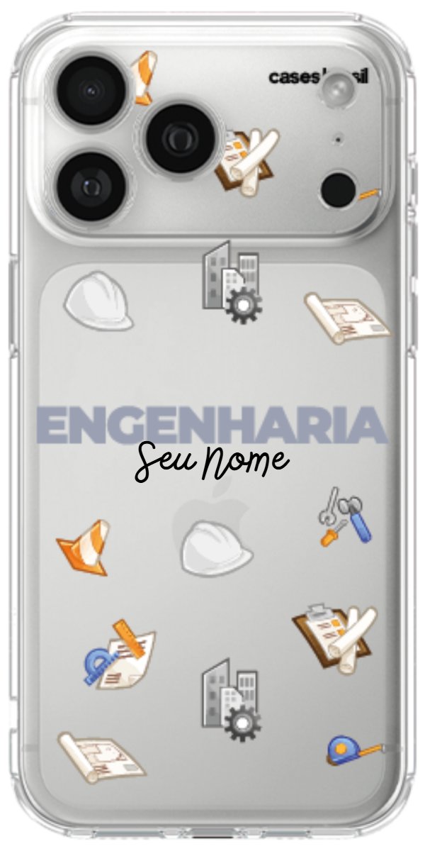 Capinha para celular Engenharia - Profissão Com Nome