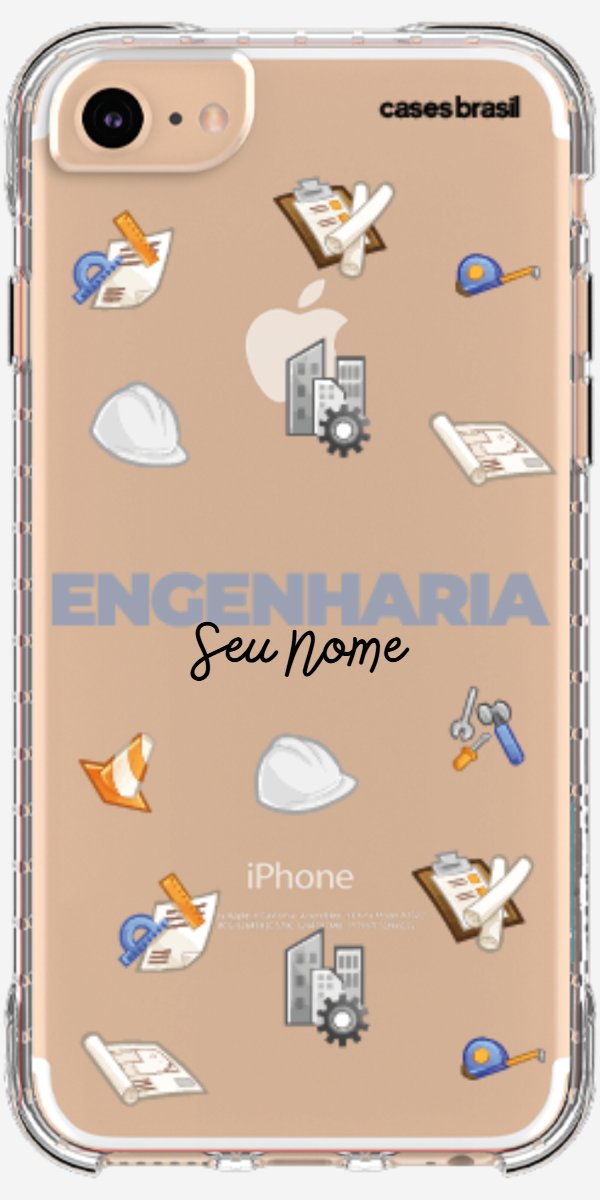 Capinha para celular Engenharia - Profissão Com Nome